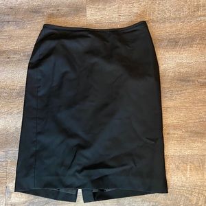 Anne Klein Black Suit Pencil Skirt
